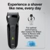 Braun Series 3 Pro Skin Electric Shaver Replacement Head - 32B - Compatible with Electric Razors 3000s, 3010s, 3040s, 3050cc, 3070cc, 3080s, 3090cc