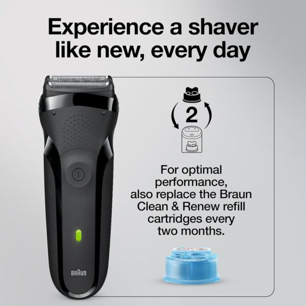 Braun Series 3 Pro Skin Electric Shaver Replacement Head - 32B - Compatible with Electric Razors 3000s, 3010s, 3040s, 3050cc, 3070cc, 3080s, 3090cc