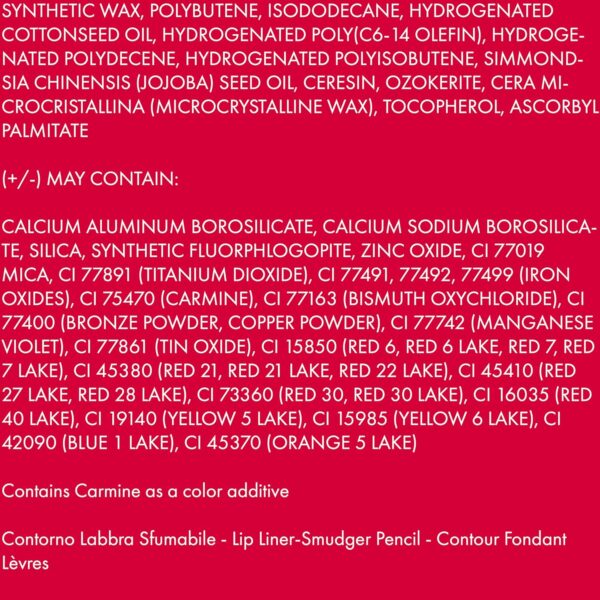 Pupa Milano True Lips Blendable Lip Liner - Dual-Ended Matte Lining Color and Brush - Light and Creamy, Hydrating, High Pigment, Smudge Proof Formula - Paraben Free - 031 Coral - 0.042 oz