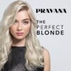 Pravana The Perfect Blonde Seal & Protect Leave-In Conditioner Spray Treatment Detangler | Neutralizes Brassy, Yellow Tones | For Color Treated Hair | Chromasilk Enhances Shine & Protection | Vegan