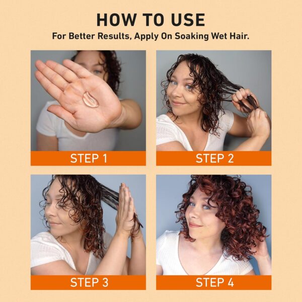 CURLSMITH - Curl Defining Styling Soufflé - Vegan Medium Hold Styling Gel for Wavy, Curly and Coily Hair (8oz)