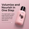 L'ANGE HAIR Selecte Thick It Cream | Volumizing Lightweight Styler Adds Texture Body & Definition | Ideal for Fuller Looking Styles | No Parabens or Sulfates | Nourishing Light Fruity Scent | 4 Fl Oz