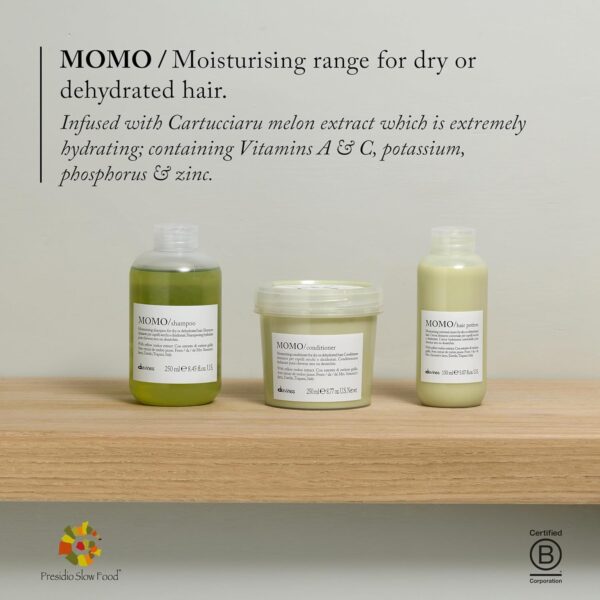 Davines MOMO Conditioner, Hydration And Detangling Formula For Soft And Silky Hair