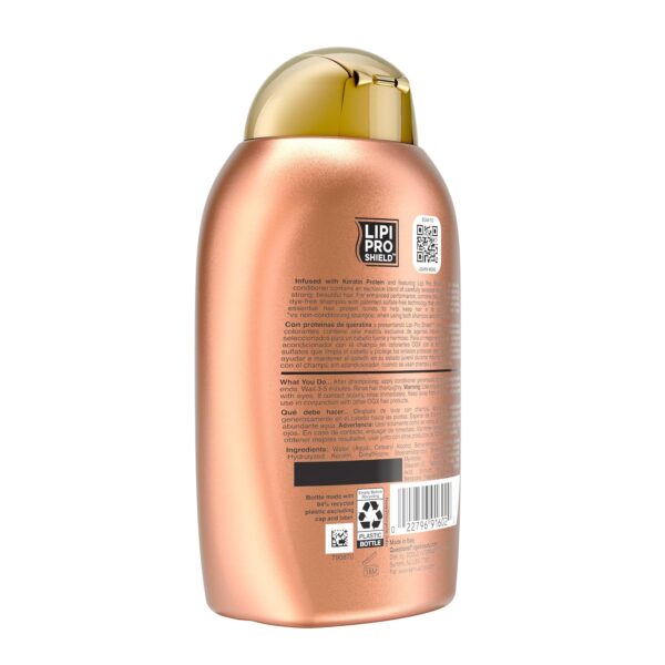 Ever Straightening + Brazilian Keratin Therapy Hair-Smoothing Conditioner with Coconut Oil, Cocoa Butter & Avocado Oil, Paraben-Free, Sulfate-Free Surfactants