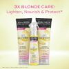 John Frieda Go Blonder Shampoo and Conditioner Set, Gradually Lightens Blonde Color Up, For Natural or Color-Treated Hair, Formulated with a Citrus Botanical Blend, Paraben Free, 8.3 oz, Pack of 2