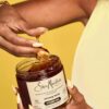 SheaMoisture Strong Hold Styling Gel+Flaxseed Jamaican Black Castor Oil Gives Controlled Style,AllDay Hold,Infused With Castor Seed Oil,SheaButter & Indulgent Scent ParabenFree AntiFrizz Hair Gel 15oz