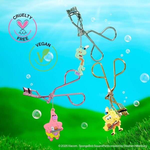 wet n wild Eyelash Curler & Charm, Gentle Silicone Cushion Pad, Curls & Lifts Lashes – Patrick