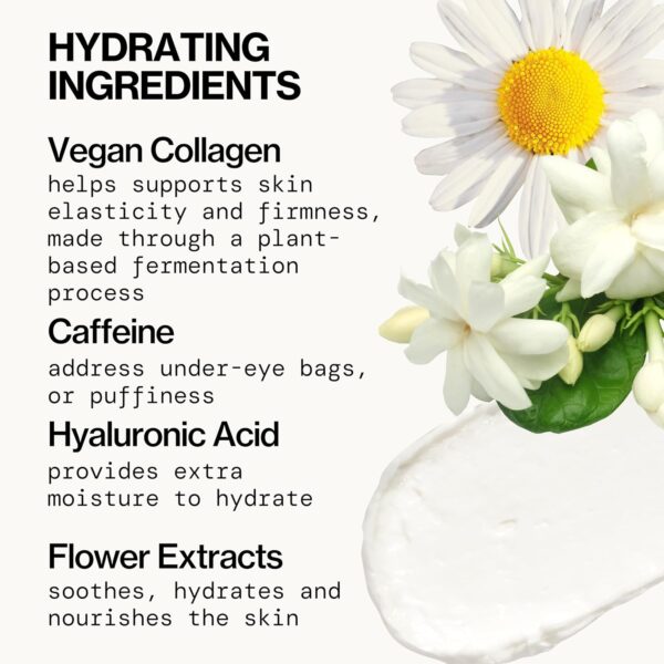 Pacifica Beauty, Vegan Collagen Overnight Recovery Eye & Face Cream, Hyaluronic Acid, Caffeine, Vitamin C & E, Hydrating & Moisturizing Skin Care for Aging and Dry Skin, 15ml - 0.5 fl oz