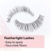 Eylure Naturals No. 031 Reusable Eyelashes, Adhesive Included, 1 Pair