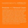 Andalou Naturals Probiotic + C Renewal Cream, Probiotic Plus C, Complexion Enhancing Face Moisturizer, Helps Promote Firmer Skin & More Even Skin Tone, Lightweight Hydrating Facial Moisturizer, 1.7 Oz