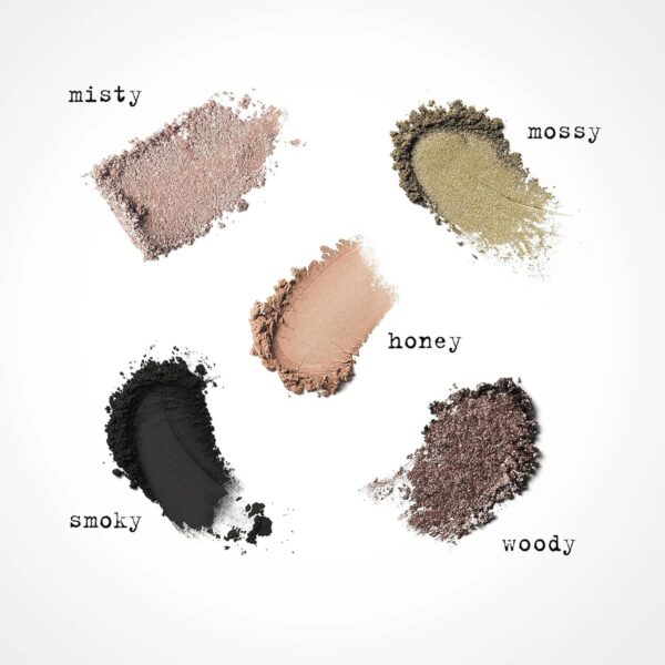 stila Pocket Play™ Eye Shadow Palette | 5 Silky Powder Shades for Eyes, Face, Highlight & Contour | Compact, Travel-Friendly, Blendable Formula | Matte & Shimmer, Neutral & Bold Tones