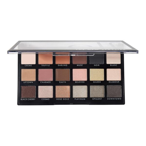 e.l.f. The New Classics 18 Eyeshadow Palette Set, Neutral Tones, (Matte,Shimmer,Satin) 0.634 Ounce