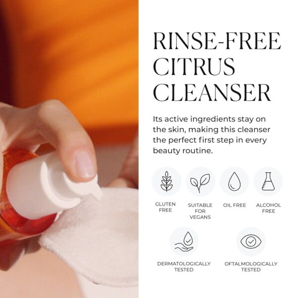 Natura Bissé C+C Vitamin Micellar Cleansing Water, Revitalizing Cleanser & Makeup Remover, Cleanses, Revitalizes & Hydrates, 7 Oz