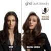 ghd Duet Blowdry-Hair Dryer Brush | Wet to Blow Dried with No Heat Damage | 3X More Volume with 24 Hour Long-Lasting Results | Blow Dry with No Fizz | 50% More Shine