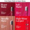Revlon Ultra HD Metallic Matte Liquid Lipcolor, Liquid Lipstick, Luster, 0.2 Fl Oz (Pack of 1)