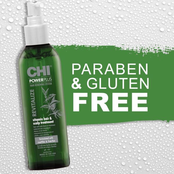 CHI Power Plus Revitalizing Scalp Treatment - Paraben and Gluten Free, 3 oz.