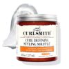CURLSMITH - Curl Defining Styling Soufflé - Vegan Medium Hold Styling Gel for Wavy, Curly and Coily Hair (8oz)