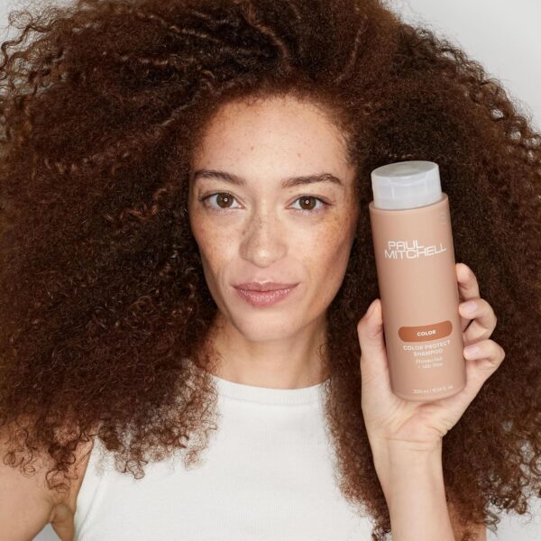 Paul Mitchell Color Protect Shampoo, Prevents Fade + Adds Shine, For Color-Treated Hair