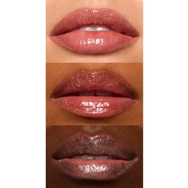 e.l.f. Glow Reviver Lip Oil, Nourishing and Hydrating with High-Shine Glimmer Finish & Sheer Wash Of Color, Minty Scent, Non-Sticky, Vegan & Cruelty-free, Princess Cut