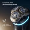 Philips Norelco Shaver i9000 Prestige Ultra, Wet & Dry Electric Shaver, White Gold, SenseIQ Pro Technology, Triple Lift & Cut System, 360 Rotating NanoTech Precision Blades, Beard Styler, XP9403/88