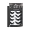 KISS Lash Couture 3D Matte False Eyelashes, 'Matte Twill', 14 mm, Includes 4 Pairs Of Lashes, Contact Lens Friendly, Easy to Apply, Reusable Strip Lashes