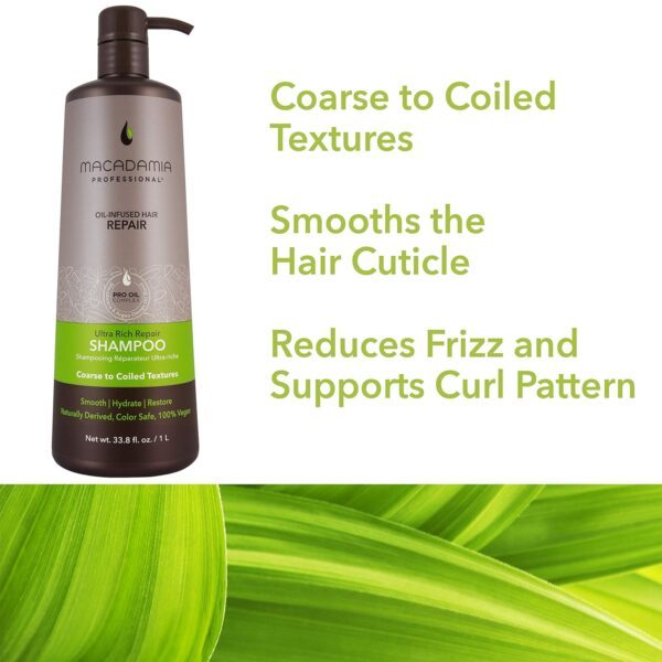 Macadamia Professional Ultra Rich Moisture Shampoo, 33.8 Fl Oz