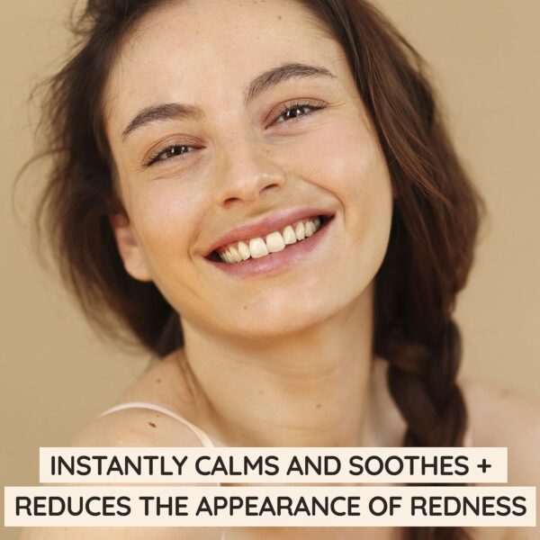 Aveeno Calm + Restore Facial Cream for Redness Relief, Soothing Face Moisturizer for Sensitive Skin, Hypoallergenic Formula, Fragrance-Free, 1.7 OZ