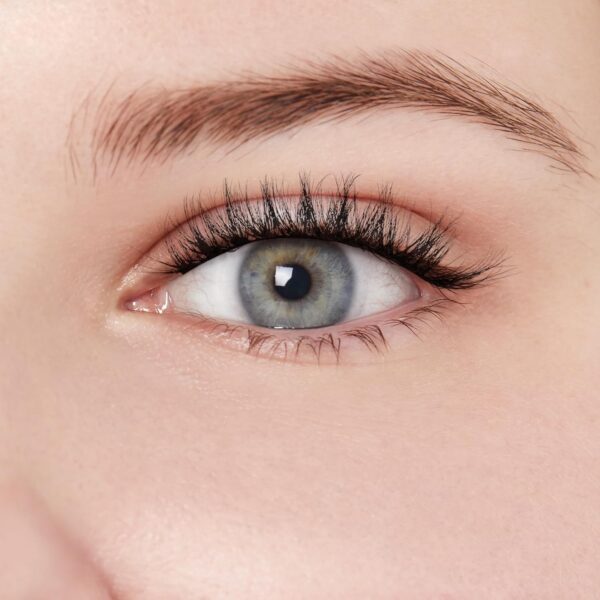 KISS Lash Couture 3D Matte False Eyelashes, 'Matte Twill', 14 mm, Includes 4 Pairs Of Lashes, Contact Lens Friendly, Easy to Apply, Reusable Strip Lashes