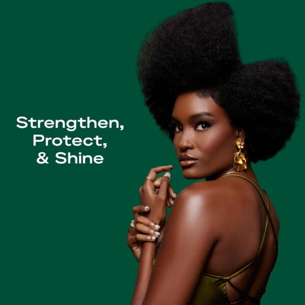 SheaMoisture Bonding Oil Amla Oil to Protect, Strengthen and Smooth Hair with Amla Oil and Fair-Trade Shea Butter with 5X Strength and 24-Hour Frizz & Humidity Control 3.3fl oz