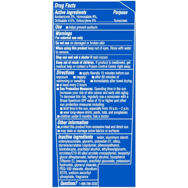 Coppertone Sport Sunscreen Lotion SPF 30, Sweat, Heat and Water Resistant Sunblock, Lightweight, Oxybenzone Free, Sunscreen Twin Pack, 3 Fl Oz Bottle, Pack of 2