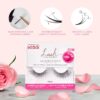 KISS Lash Couture Luxtension, False Eyelashes, 'Volume Full Set', 14 mm, Includes 4 Pairs Of Lashes, Contact Lens Friendly, Easy to Apply, Reusable Strip Lashes