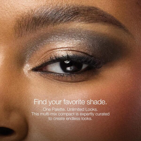 stila Pocket Play™ Eye Shadow Palette | 5 Silky Powder Shades for Eyes, Face, Highlight & Contour | Compact, Travel-Friendly, Blendable Formula | Matte & Shimmer, Neutral & Bold Tones