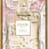 The Oliver Gal Artist Co. Fashion and Glam Wall Art Framed Canvas Prints 'Floral French Perfume' Perfumes
