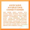 Cantu Avocado Hydrating Silicone-Free Conditioner with Pure Shea Butter, 13.5 oz (Pack of 2)