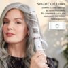T3 CurlWrap Automatic Rotating Curling Iron with Longer Barrel, 2 Timer Settings, 9 Heat Settings, Auto-Rotating Ceramic Barrel and Ion Generator for Fast, Easy Curls and Waves on All Hair Types
