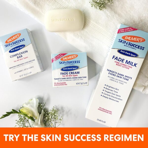 Palmer's Skin Success Anti-Dark Spot Fade Cream with Vitamin E and Niacinamide, Helps Reduce Dark Spots and Age Spots, Suitable for All Skin Types 2.7 Ounce