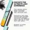 Pacifica Mascara – Surf Lash Eyelash Mascara, Water-Resistant Lash-Defining Formula with Jojoba Oil & Vegan Pectin for Long, Full Lashes, Unique Half-Pipe Twisted Wand, Vegan & Cruelty-Free