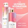 Olay Body Lotion for Women, Nourishing with Hyaluronic Acid Serum, Visibly Soften & Smooth Skin, 24hr Moisture & Hydration, Fast Absorbing Formula, Vitamin B3 Complex, For All Skin Types, 17 fl oz