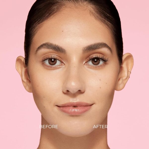 KISS imPRESS Falsies Press On Self Adhesive Eyelashes, 10mm-12mm Natural Volume Press On Lashes, Black, No Glue Needed, Invisible Band, 12 Lash Clusters - Classy