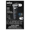 Braun Electric Shaver for Men, Series 7 7171cc, Wet & Dry Shave, Turbo & Gentle Shaving Modes, Waterproof Foil Shaver with Precision Trimmer, Space Grey