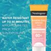 Neutrogena Invisible Daily Defense Fragrance-Free Sunscreen Lotion, Broad Spectrum SPF 60+, Oxybenzone-Free & Water-Resistant, Sun & Environmental Aggressor Protection, 3.0 fl. oz