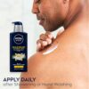 NIVEA MEN Skin Care Set for Men with Aloe Vera, Maximum Hydration Hydrating Body Lotion for Men, 16.9 Fl Oz Bottle + Maximum Hydration Hydrating Body Wash for Men, 16.9 Fl Oz Bottle (Pack of 3)