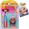 Yummiland Lip Gloss Doll: Sour Sweeties - Gabi Gummybear Includes DIY Lip Gloss + Removable Keychain, Cosmetic Play, Collectible, Ages 4+