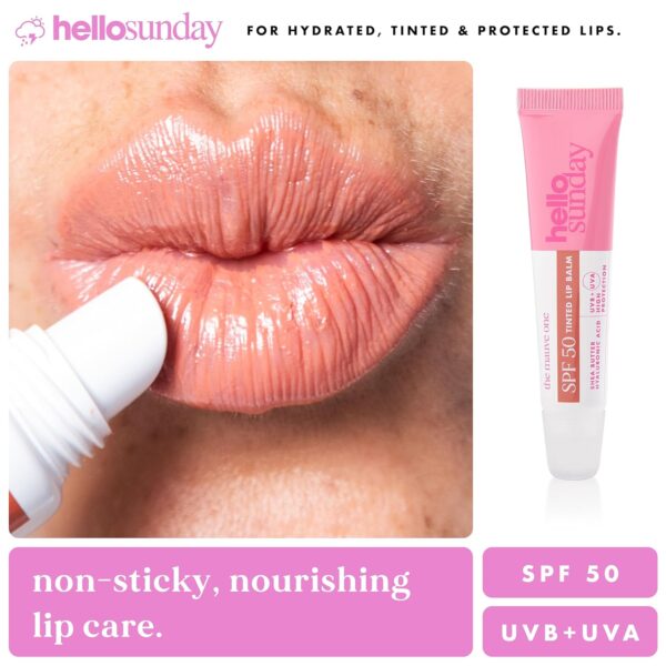 The One Tinted Lip Balm SPF 50 - Mauve by Hello Sunday for Women - 0.5 oz Lip Balm