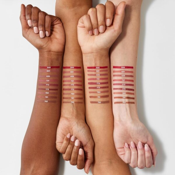 L'Oreal Paris Colour Riche Lip Liner Pencil, Creamy Lip Liner with Omega 3 and Vitamin E, 773 Truly Burgundy (Cool Toned Burgundy) (Pack of 2)