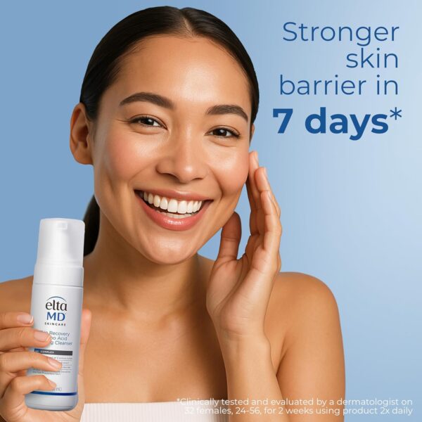 EltaMD Skin Recovery Amino Acid Foaming Facial Cleanser, Gentle Face Cleanser for Sensitive Skin