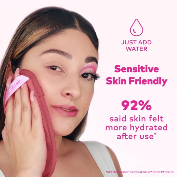 The Original MakeUp Eraser Mini PRO 5pk Gift Set, Erase All Makeup With Just Water, Including Waterproof Mascara, Eyeliner, Foundation, Lipstick, Sunscreen, and More! Blush, 5ct.