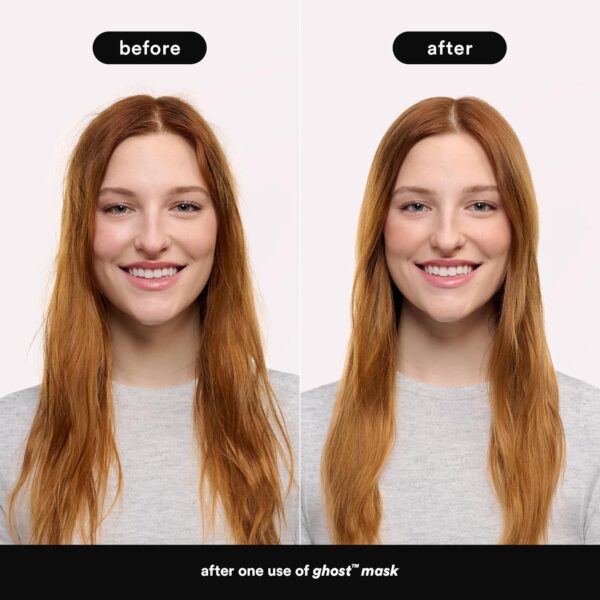 VERB Ghost Hair Mask - Vegan Deep Conditioning Hair Treatment – Repair Hair Mask for Damaged Hair – Intense Hydration Mask with Moringa Oil Defrizzes and Promotes Shine, 6.3 fl oz