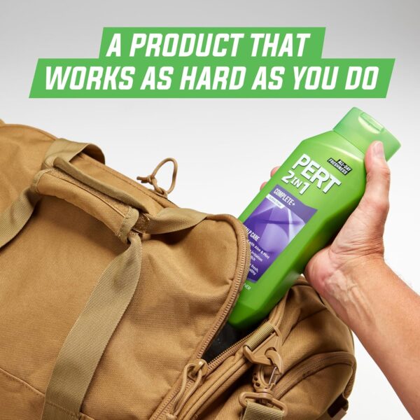 Pert 2 in 1 Complete Plus Scalp Care Shampoo and Conditioner - Itchy Scalp Treatment - Sulfate Free Shampoo and Conditioner for Healthy Hair - 25.4 oz