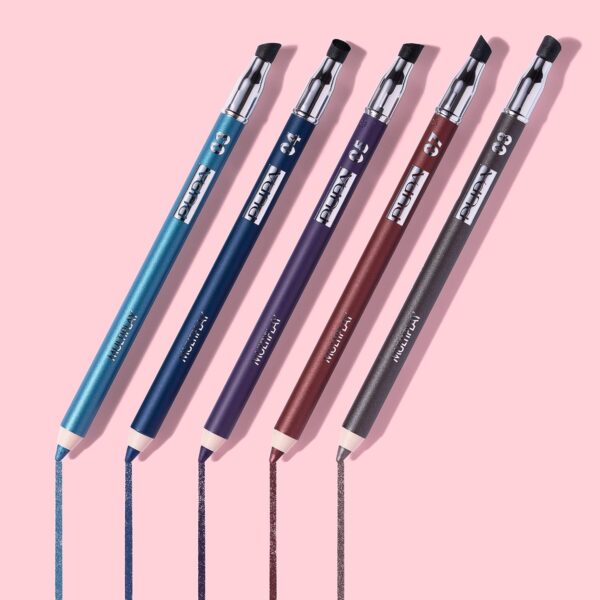 Pupa Milano Multiplay Eye Pencil - Creamy, Blendable Eyeliner With Smudge Tip - Create Long Wearing, Glamorous Intensity - Smooth, Lasting Color Liner For Waterline Or Lid - 54 Indigo Blue - 0.04 Oz